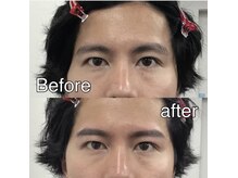 スター 新宿 新宿御苑(★STAR)/施術例メンズ眉毛WAX/新宿