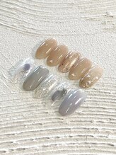 ビー ピボット店(Bee)/塗りかけネイル