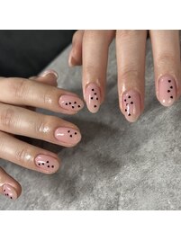 バレンタインデザインネイル