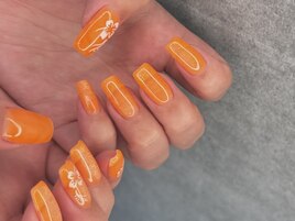 orange × magnet