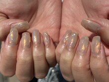 ラグ ネイル(RAG nail)/キラキラ/艶/ミラーネイル