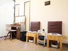 パーソナルサロンSの雰囲気(2名まで同時予約可能)