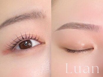 リュアン(Luan)の写真/人気のセット♪【束感まつげパーマ+美眉スタイリング★￥8680】似合わせが得意◎お顔の印象一気にアップ♪