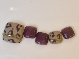ヒョウ柄マットリング