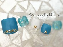 ウィスタリアフィールドネイル MONAD店(WISTARIA FIELD)/サマー　フットネイル