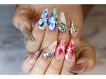 ネイルサロン クイーン(Nail Salon Queen)/スカルプアートやり放題