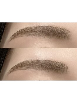 アイブロウメニューがあるサロン