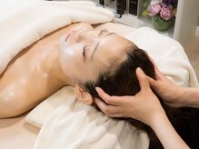 アリビオ(alivio)の雰囲気（フェイシャルコースにヘッドスパとリンパマッサージで小顔効果）