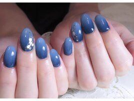 ブルー×グラデーション