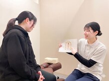 かがりの整骨院 東近江八日市院/4.お身体のチェックと状態説明