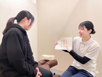 かがりの整骨院 東近江八日市院/4.お身体のチェックと状態説明