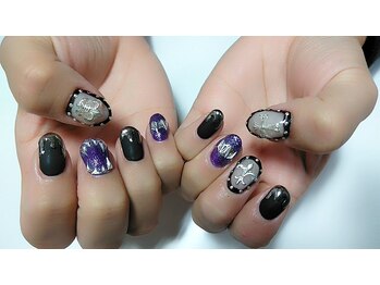 プチサロン ミニョンヌ(Petit Salon Mignonne)/ハロウィンネイル！