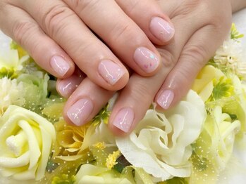 プルミエ ネイル(Premier Nail)/先端にホログラム★シアーカラー