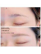 リリフリー(riri Free)/【丁寧な間引き】眉毛wax