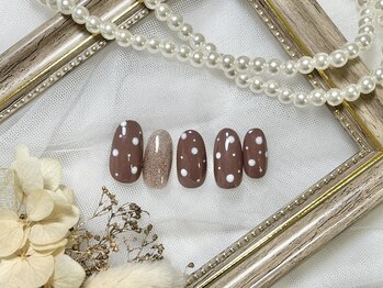 プティリボン 武蔵小金井店(PetitRibbon)/定額Simple Art ドット