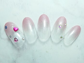 ネイルプラータ(Nail Plata)/グラデキュートネイル【6980】