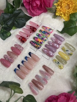 チェリーブロッサム(A CHERRY BLOSSOM)の写真/【ハンド他店オフ込】ノープラン歓迎☆おまかせネイル8200円→6500円☆デザイン多数！迷ったらコレ♪