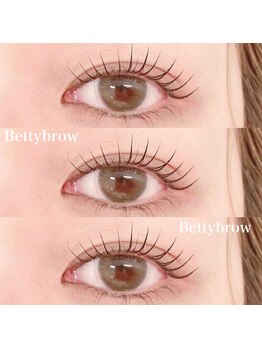 ベティーブロー(Betty Brow)/パーソナルまつげパーマ
