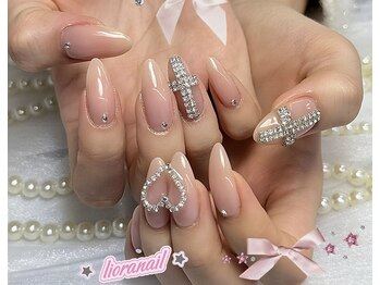 リオラネイル(Liora Nail)/人気長さ出しデザイン持ち込み