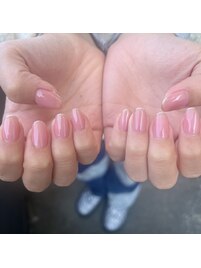 ラメフレンチ♪オフィスネイル♪