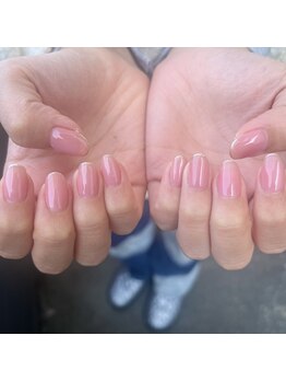 ラメフレンチ♪オフィスネイル♪