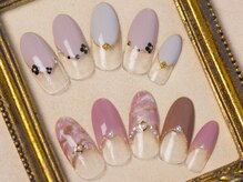 クアトログランシュ 青葉台(QUATRO×GranCieux)/秋ネイル／7500円