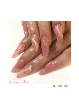 ネイルサロン アニーアンドジーノ(NAIL SALON Annie&Gino)/ロングスカルプで美爪♪♪