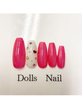トータルビューティーサロン ドールズ(total beauty salon Dolls)/バレンタインネイル