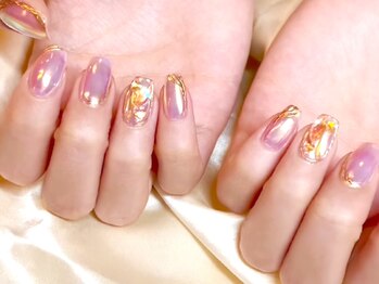ネイルマジック 仙台一番町店(NAIL MAJIC)/ニュアンス★オーロラネイル