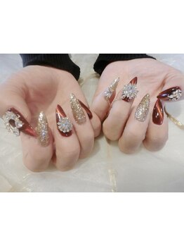 長さ出しのできるサロン