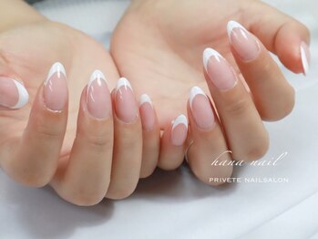 ハナネイル(HANA NAIL)の写真/豊富なカラーとシンプルパーツで上品なデザインを＊主婦さんやオフィスネイルにも☆