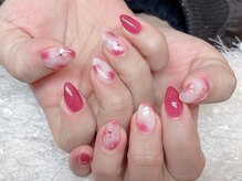 レアネイル 新宿(le'a nail)/桜ネイル