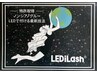 LEDエクステ（特別に過敏な方用グルー使用）初回プラス1000円　再来1500円～