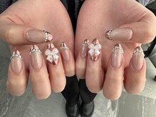 グロウ ネイル(GLOW×NAIL)/Art by RIHO