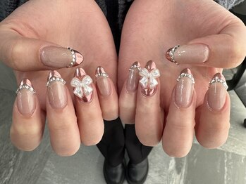 グロウ ネイル(GLOW×NAIL)/Art by RIHO