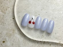 スパイス ネイルズ アンド スパ 玉川高島屋SC店(SPICE NAILS&SPA)/simpleアート ¥8800