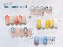 ネイルクイック 大宮西口店の雰囲気（8月大宮限定デザイン　¥6990～　夏にぴったりのデザインです♪）