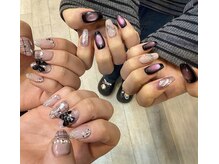 シャンティ 琴似店(Shanti)/PINK×BLACK