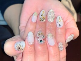 12月　クリスマスネイル