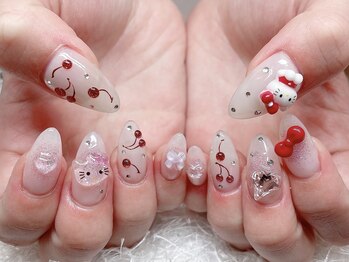 レアネイル 新宿(le'a nail)/チェリーネイル