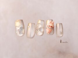 マグミラーパーツキャラネイル