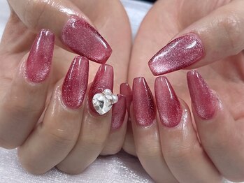 フローラ/チップ長さだしネイル