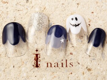 アイネイルズ 町田店(I nails)/ぬりかけxオバケネイル7980円