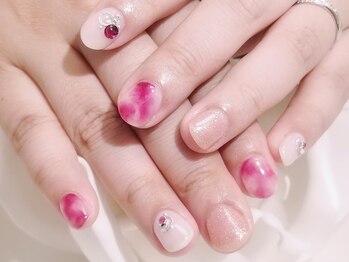 キープ ネイルサロン(KEEP)/ニュアンス～タイダイ～