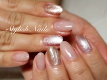 スタイリッシュネイルズ(Stylish Nails)/シンプルマグネットネイル