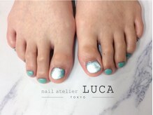 ネイルアトリエルカ(nail atelier LUCA)/W-150 グリーンマグネットフット