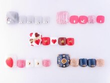 まつげアンドネイル ディアマンローズ(DIAMANT ROSE)/フットネイル付け放題6600円