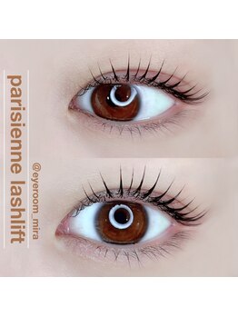 アイルームミラ 恵比寿店(mira)/パリジェンヌ☆初回¥5700