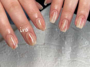 イロ ネイルサロン(iro)/桃ネイル
