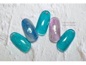 ネイルクローネ(nail crone)/透け感ネイル